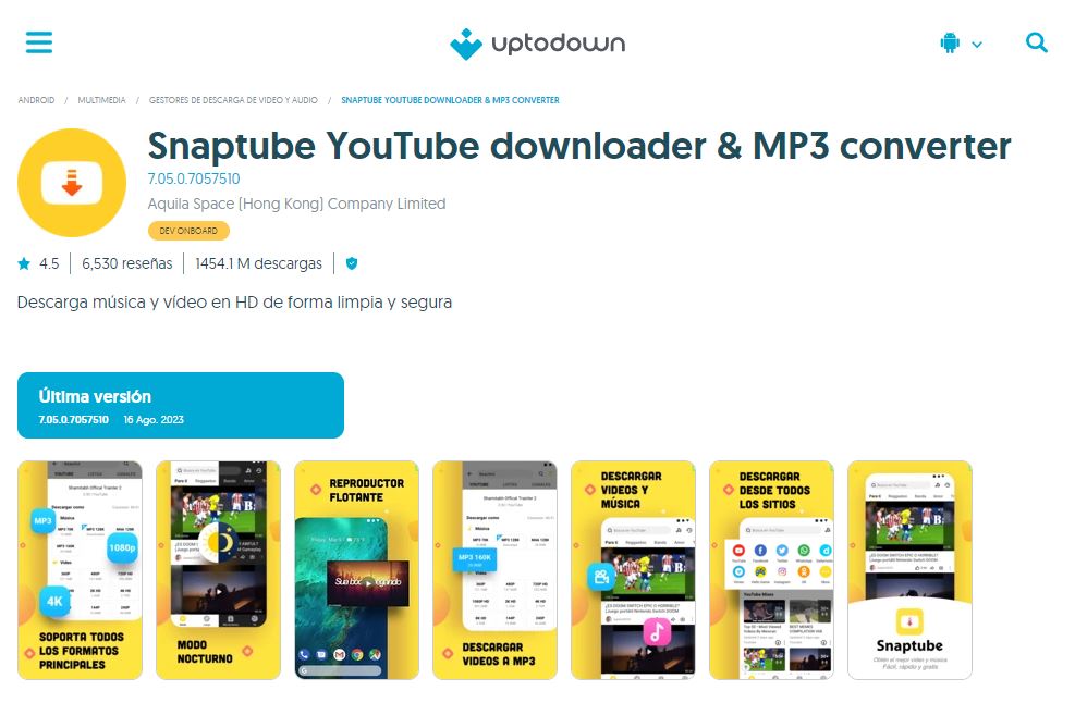 mejor app para convertir videos de YouTube a mp3 